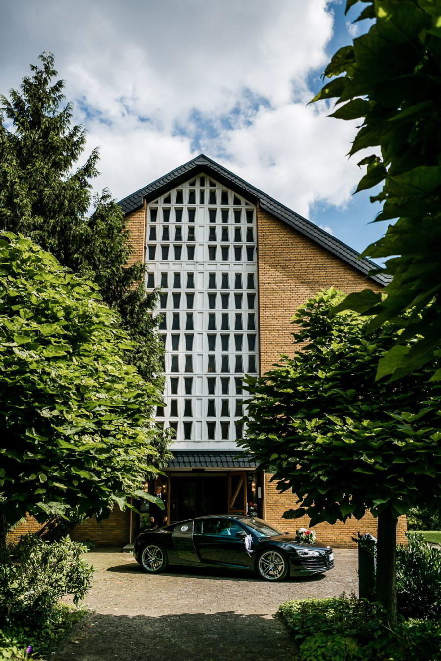 Hochzeitsauto Audi R8 neuapostolische Kirche Hannover