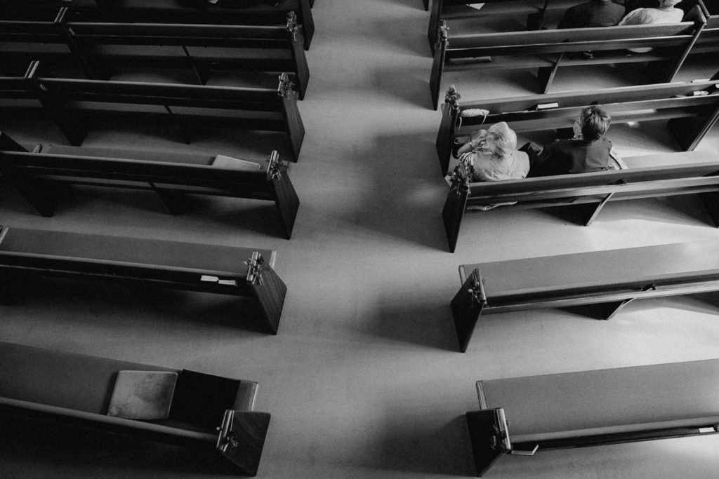 Bänke von oben neuapostolische Kirche Hannover