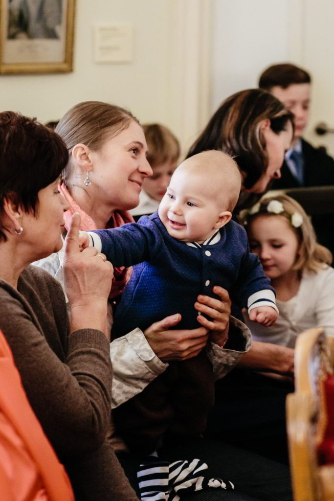 Standesamtliche Trauung mit Baby im Residenzmuseum Celle