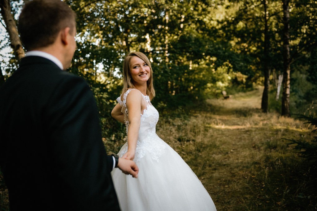 Brautpaar im Park Hotel Heide Kröpcke